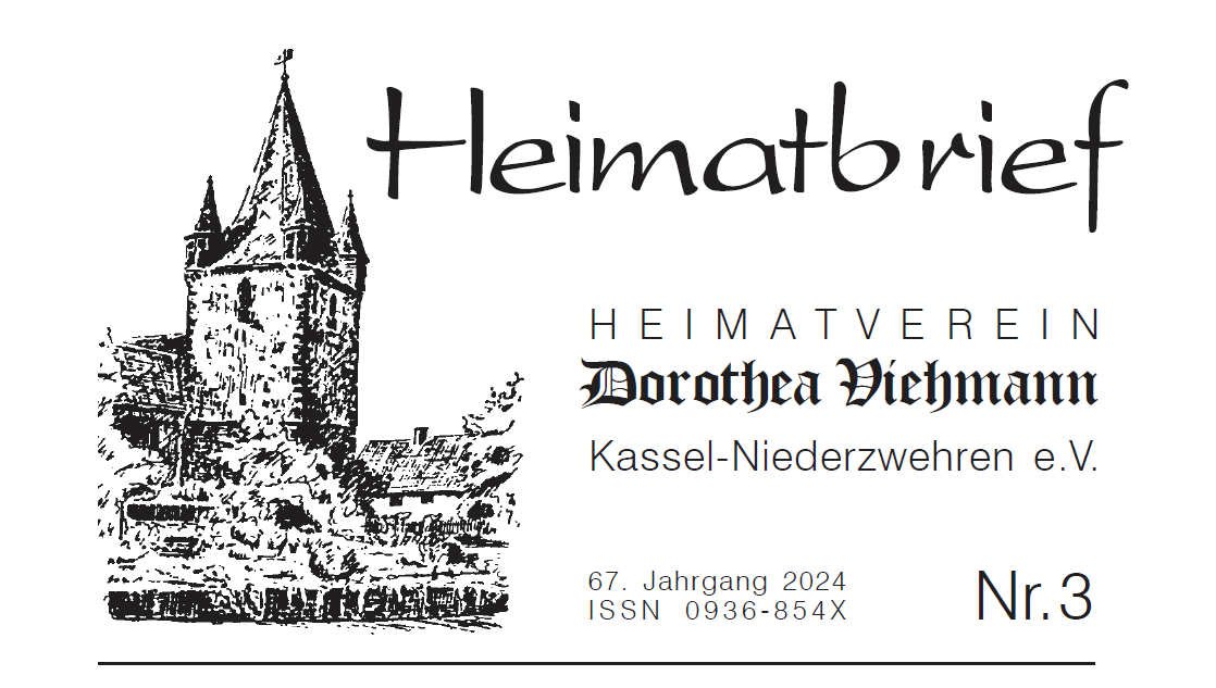Titelseite Heimatbrief 2024 Nr. 3